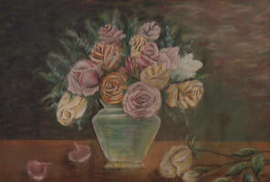 Jarra com rosas