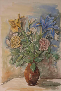 Jarra com flores
