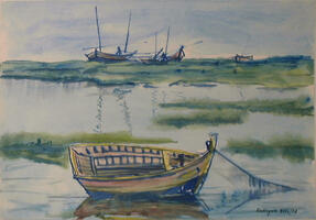 Barcos na Ria Formosa
