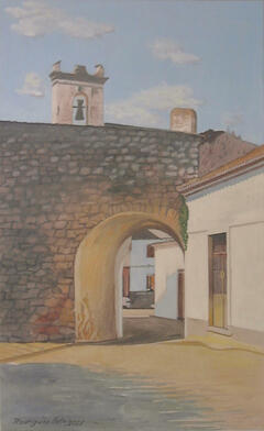 Arco na muralha em Loulé